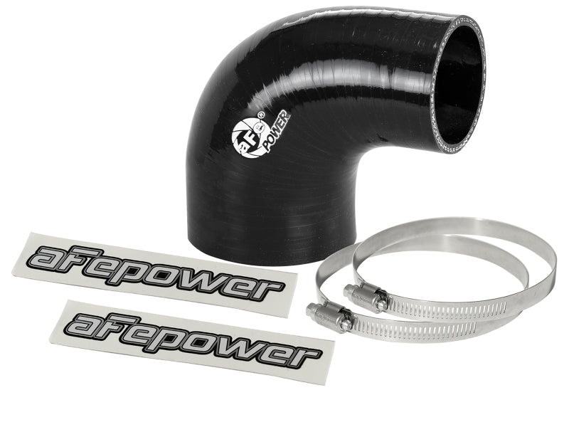 aFe Magnum FORCE Intake Coupling Kit (2-3/4 IN ID to 2 IN ID x 90 Deg.) Elbow Coupler - Black aFe Air Intake Components