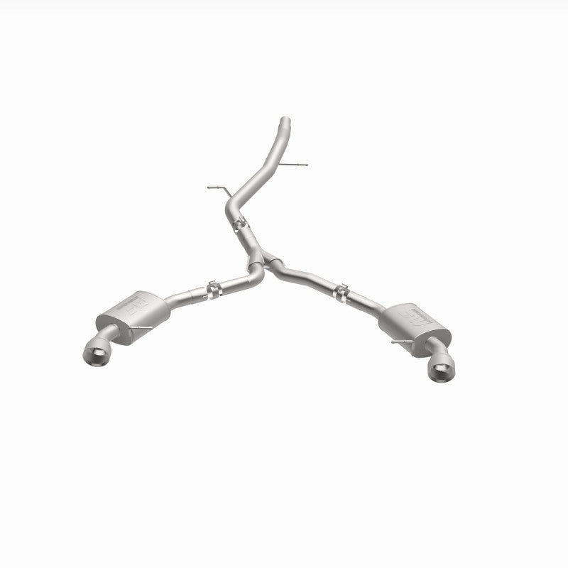 MagnaFlow 18-19 Audi A5 Dual Exit Polished Stainless CatBack Exhaust - 3in Main Piping Diameter