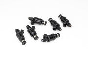 DeatschWerks Universal 800cc Low Impedance 11mm Upper Injector - Set of 6 DeatschWerks Fuel Injector Sets - 6Cyl