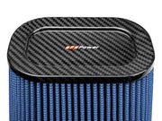 aFe Magnum FLOW Pro 5R Air Filter (5.5x 7.5)in F (9x 7)in B (5.8 x 3.8)in T (Carbon Fiber) x 10in H aFe Air Filters - Universal Fit
