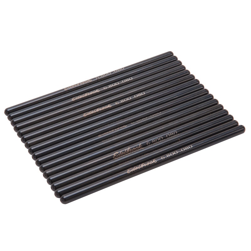 Edelbrock S/B Ford Push Rods (6 812Inol) Edelbrock Push Rods