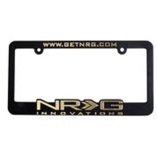 NRG License Plate Frame - Gold NRG Apparel