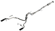 Borla F-150 2021 2.7L/3.5L 4dr CC SB EC STB Lari/King R/Plinum/LTD 3/2.25 SRE CB AK BLK CHR Tips Borla Catback