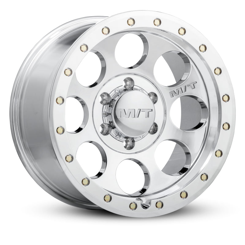 Mickey Thompson Classic Pro Polished Wheel - 18X9 8X180 BP 5in BS 0 Offset 125.2mm Bore - 274586 Mickey Thompson Wheels - Cast