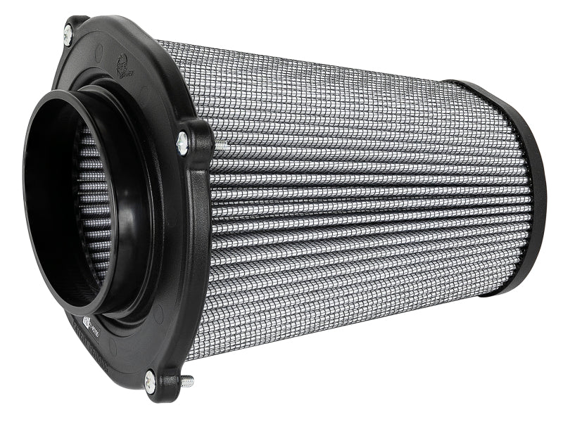 aFe Quantum Pro DRY S Air Filter Inverted Top - 5.5inx4.25in Flange x 9in Height - Dry PDS aFe Cold Air Intakes