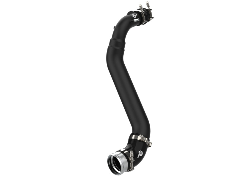 aFe Bladerunner Intercooler Cold Charge Pipe Black 3.5-2.75in 2021+ Ford F-150 V6-2.7L (tt) aFe Intercoolers