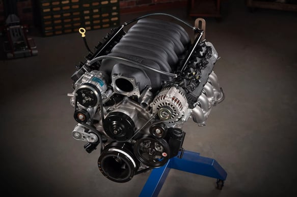 Holley Low-Profile Intake Manifold - Godzilla - Black Powdercoat 300-900BK HOLLEY Autoparts