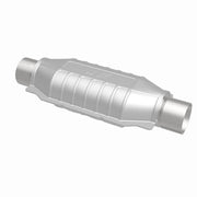 MagnaFlow Univ Cat Conv 2.25in Inlet/Outlet Ctr/Ctr Oval 12in Body L x 6.5in W x 16in Overall L Magnaflow Catalytic Converter Universal