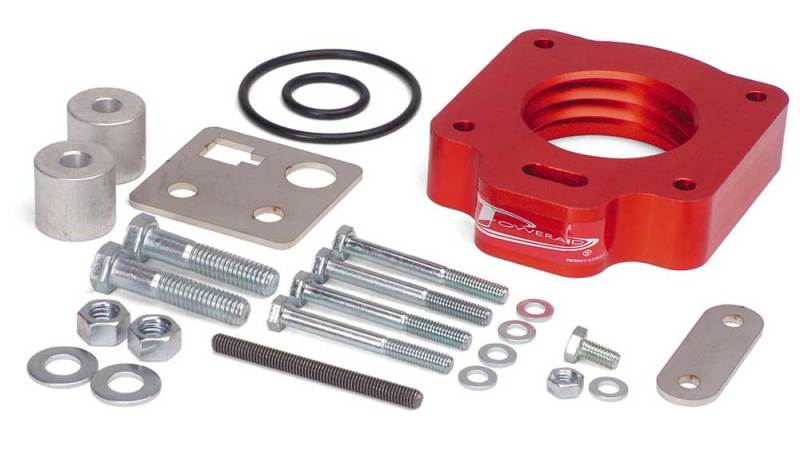 Airaid 01-03 Ford F-150 XLT 4.2L V6 PowerAid TB Spacer Airaid Throttle Body Spacers
