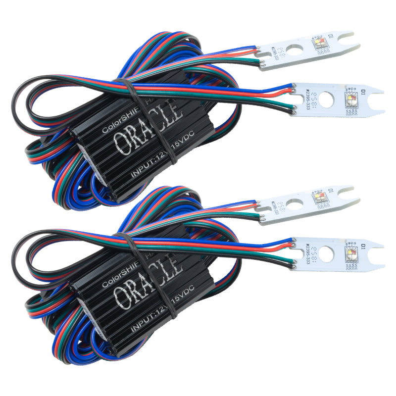Oracle 15-17 Ford F-150 Headlight DRL Upgrade Kit - ColorSHIFT w/o Controller ORACLE Lighting Headlights