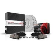 Power Stop 1997 Volvo 850 Rear Z23 Evolution Sport Coated Brake Kit PowerStop Brake Kits - Performance D&S