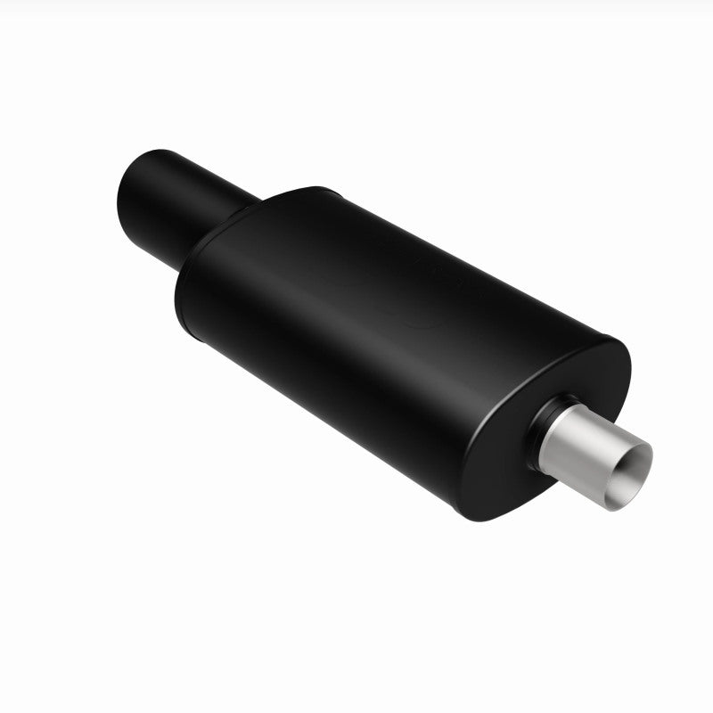 MagnaFlow Muffler with Tip Mag Blk 14x5x8 2.25/4