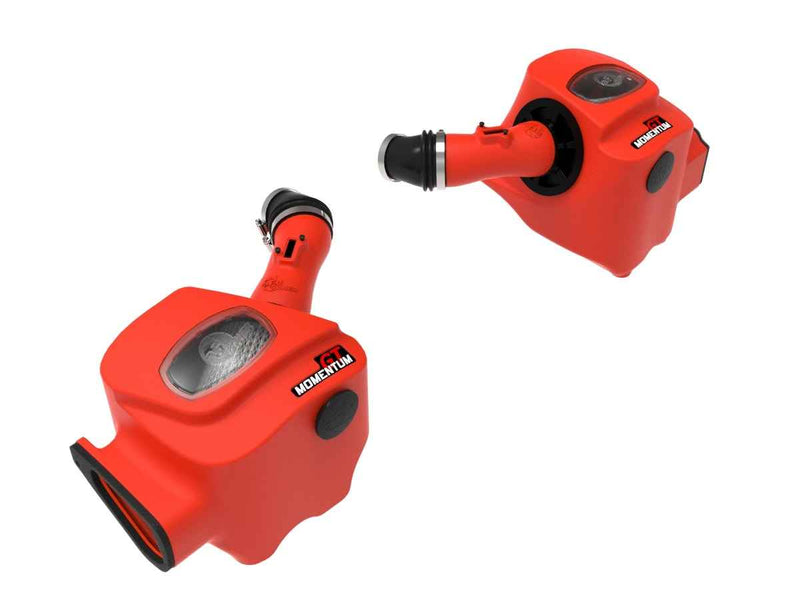 Momentum GT Red Edition Cold Air Intake System w/ Pro DRY S Filters 1 AFE POWER Autoparts