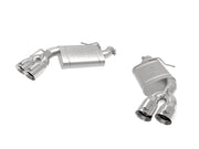 aFe POWER MACH Force-Xp 3in Axle-Back 16-21 Chevrolet Camaro SS V8 6.2L w/Mufflers - Polished aFe Catback
