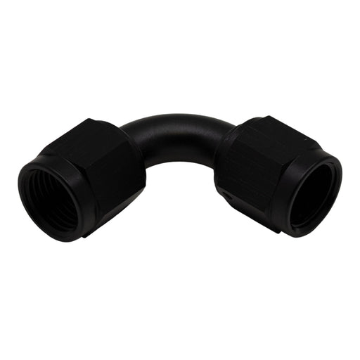 DeatschWerks 6AN Flare Female Swivel 90-Degree to 6AN Flare Female Swivel - Anodized Matte Black DeatschWerks Fittings