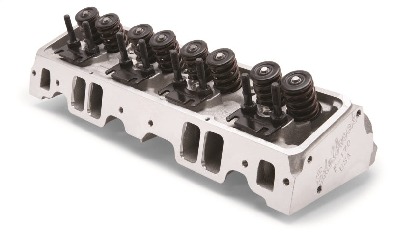 Edelbrock Cylinder Head SBC Performer RPM 23 Deg 170cc Intake 60cc Chamber Flat Tappet Cam Complete Edelbrock Heads