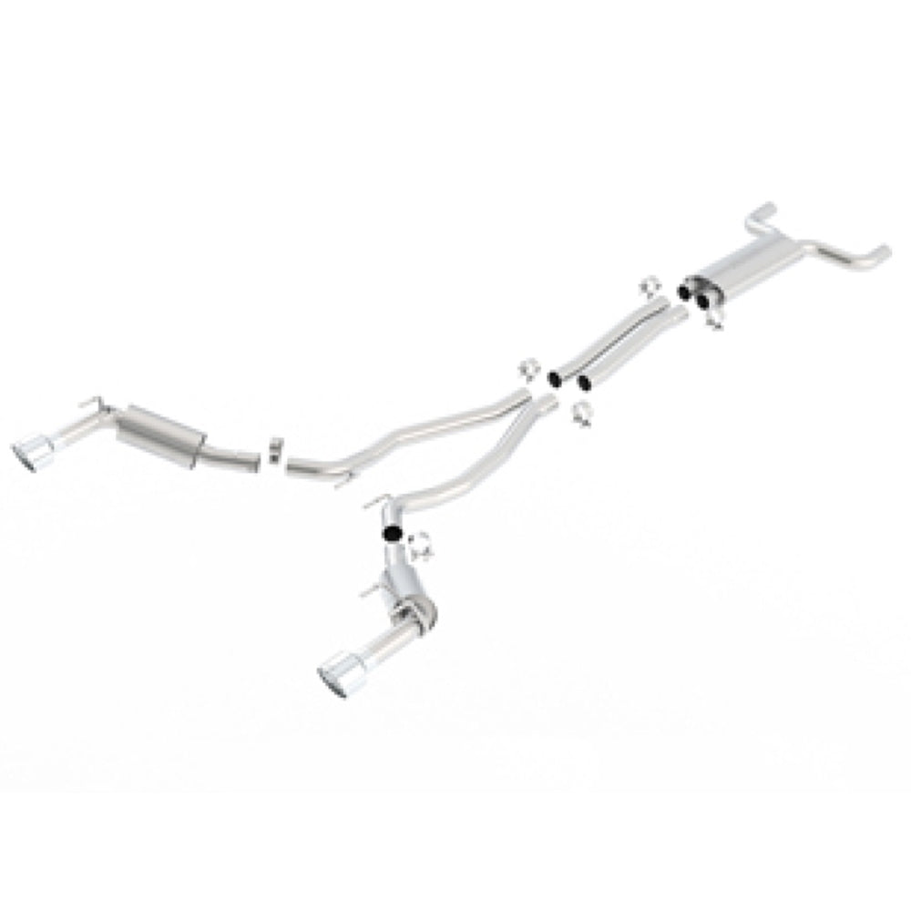 Borla 14-15 Chevy Camaro SS / ZL1 SS Single Catback Exhaust System w/ Single Rear Exit 1014036