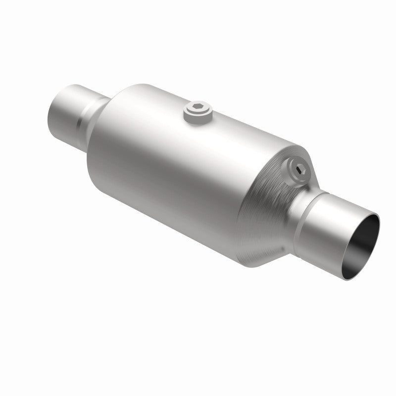 Magnaflow 2.50 w/dual O2 5in. Spun Universal Converter Magnaflow Catalytic Converter Universal