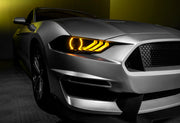 Oracle 18-21 Ford Mustang Dynamic DRL w/ Halo Kit & Sequential Turn Signal - ColorSHIFT ORACLE Lighting Headlights