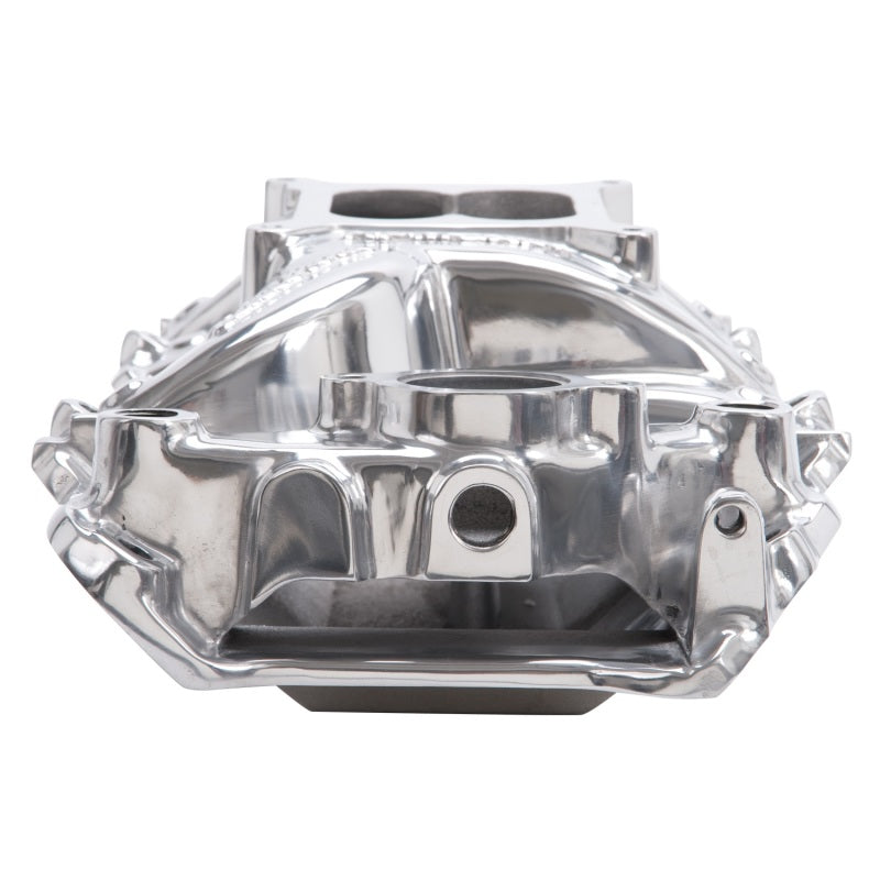 Edelbrock Polished B/B Chev Rect Port RPM Air-Gap Manifold Edelbrock Intake Manifolds
