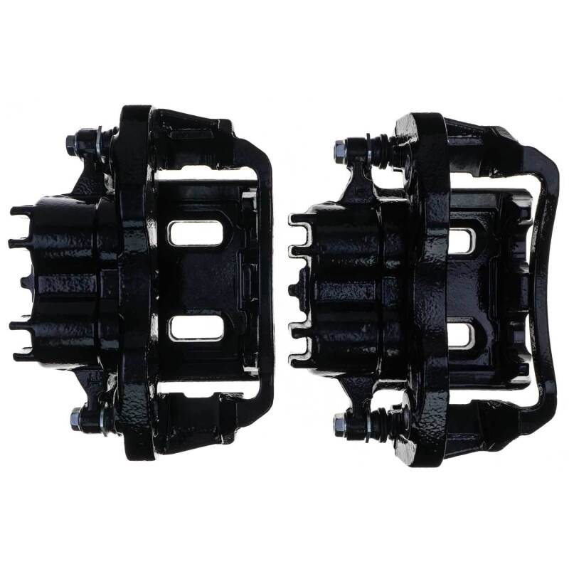 Power Stop 00-05 Ford Excursion Rear Black Caliper - Pair w/Bracket PowerStop Brake Calipers - Perf