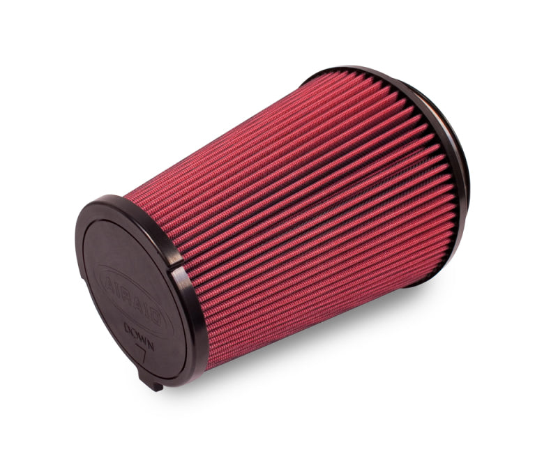 Airaid 10-14 Ford Mustang Shelby 5.4L Supercharged Direct Replacement Filter - Oiled / Red Media Airaid Air Filters - Direct Fit