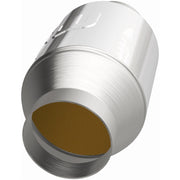 MagnaFlow Premium High Flow Metallic Converter 4in OD - 2.5in In / 2.5in Out Magnaflow Catalytic Converter Universal