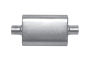 Gibson MWA 3in. Offset/ 3in. Center 14in. Oval Muffler Gibson Muffler