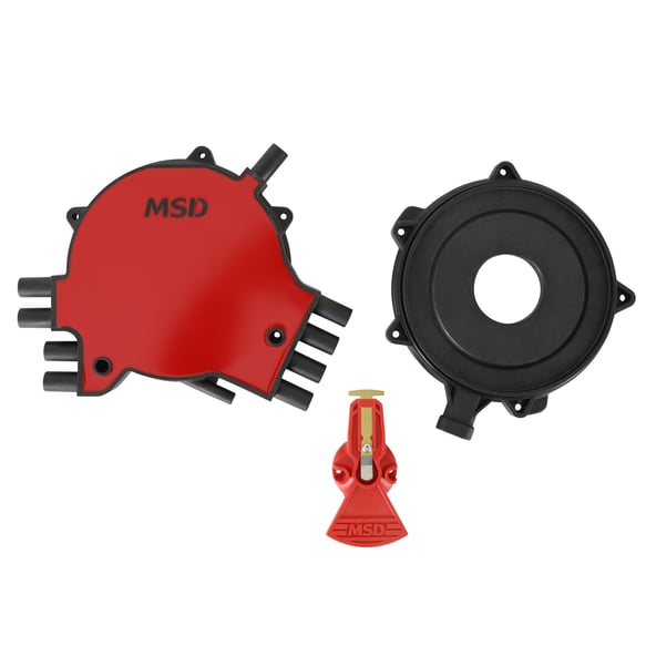 LT1 Distributor Cap & Rotor Kit, '95-'97 GM, LT1, 350/5.7L SFI 84811 MSD Autoparts