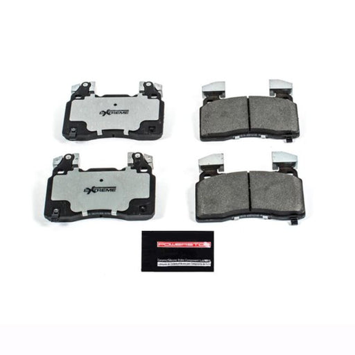 Power Stop 15-19 Cadillac CTS Front Z26 Extreme Street Brake Pads w/Hardware PowerStop Brake Pads - Performance