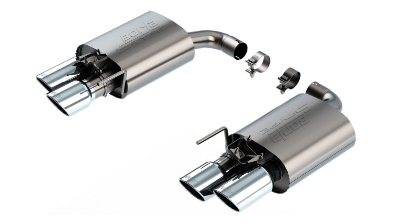 Borla 2024 Ford Mustang GT 5.0L V8 w/ Active Exhaust S-Type Axle-Back Exhaust System Borla Axle Back