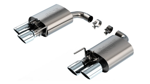 Borla 2024 Ford Mustang GT 5.0L V8 w/ Active Exhaust S-Type Axle-Back Exhaust System Borla Axle Back