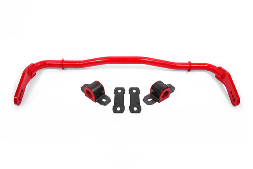 BMR 08-20 Dodge Challenger Front Hollow 38mm Adjustable Sway Bar Kit - Red BMR Suspension Sway Bars