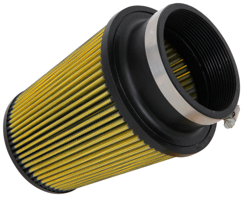 Airaid Universal Air Filter - Cone 4in Flange x 6in Base x 4-5/8in Top x 7in Height - Synthaflow Airaid Air Filters - Universal Fit