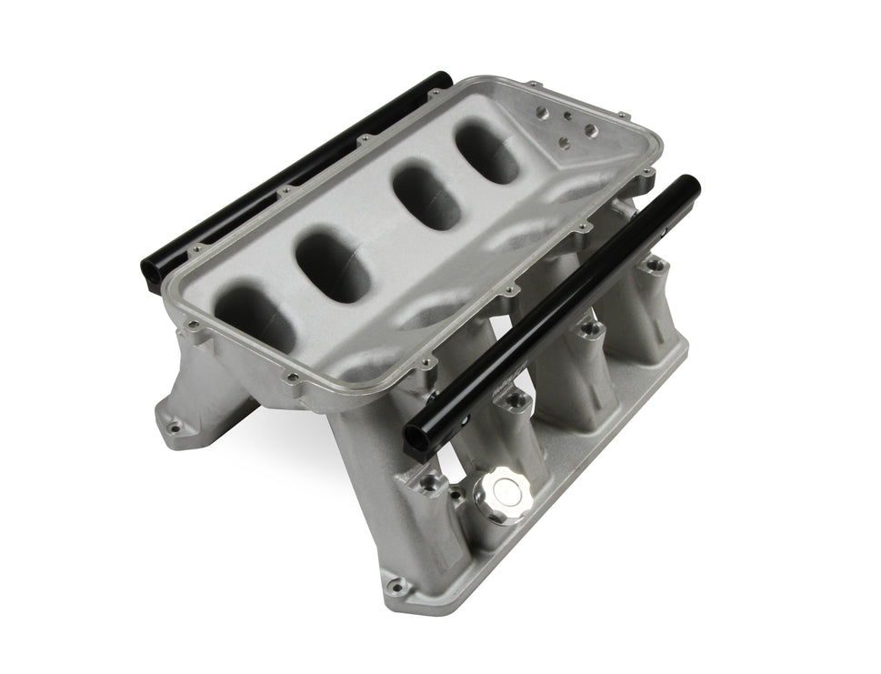 Sniper Valve Cover - Fabricated Aluminum - GM LS Engines - Natural Anodized