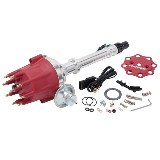 Edelbrock Max-Fire Distributor Chevy 262-502 V8 w/ Fixed Collar (excl Tall Deck Blocks and 348/409) Edelbrock Distributors