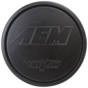 AEM Dryflow Air Filter - Round Tapered - 2.75in Flange ID x 5.5in Base OD x 4.75in Top OD x 7.5in H AEM Induction Air Filters - Universal Fit