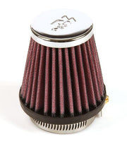 K&N Universal Chrome Filter 1 15/16 inch FLG / 3 inch Base / 2 inch Top / 3 inch Height K&N Engineering Air Filters - Universal Fit