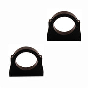 QA1 MOD Series Shock Absorber Reservoir - Flat Panel - Black Anodized Aluminum QA1 Hardware - Singles