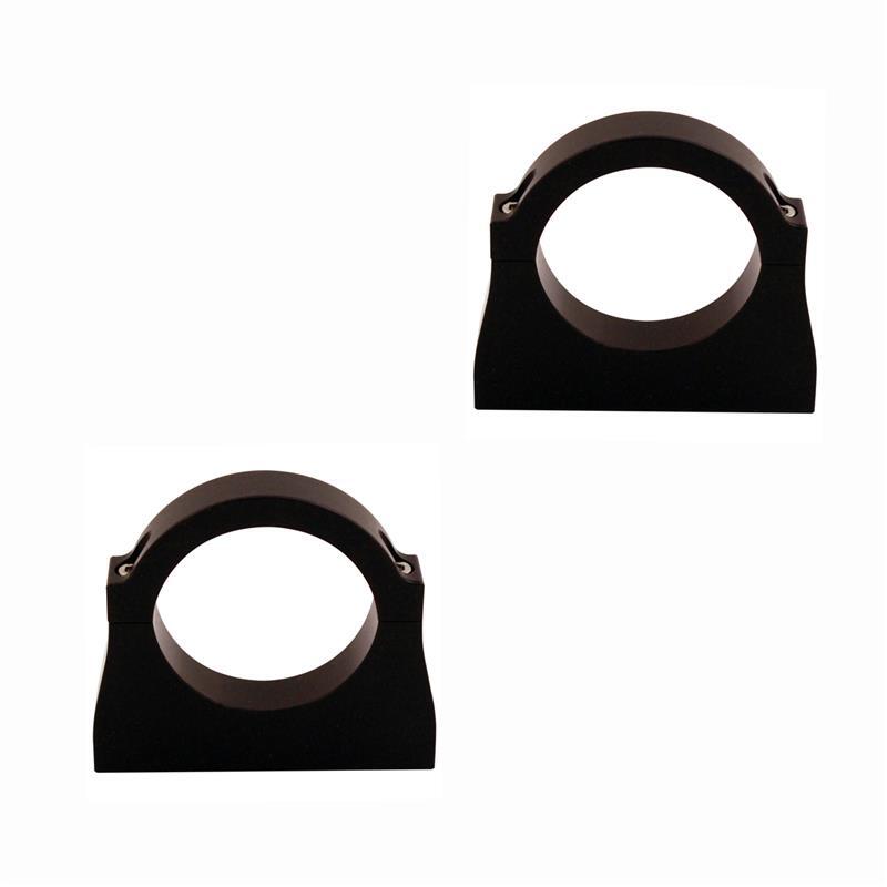 QA1 MOD Series Shock Absorber Reservoir - Flat Panel - Black Anodized Aluminum QA1 Hardware - Singles