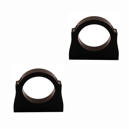 QA1 MOD Series Shock Absorber Reservoir - Flat Panel - Black Anodized Aluminum QA1 Hardware - Singles