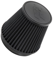 K&N Universal Rubber Filter Round Tapered 6in Flange ID x 7.5in Base OD x 5.25in Top OD x 6in Height K&N Engineering Air Filters - Universal Fit