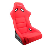 NRG FRP Bucket Seat (Red Cloth) - Large NRG Race Seats
