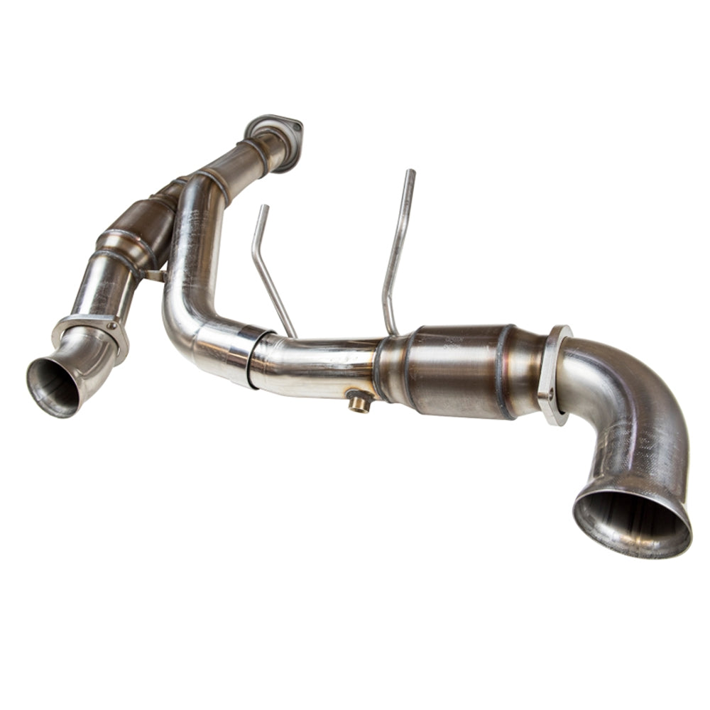 Kooks 2015 + Ford F150 Coyote 5.0L 4V 3in SS OEM Exhaust Catted Y Pipe 13613201