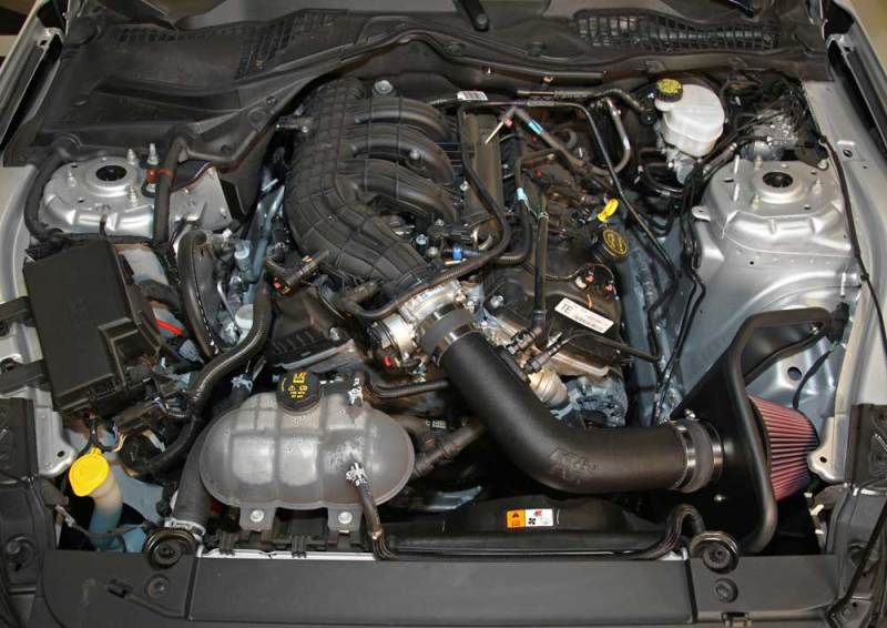 K&N 15-17 Ford Mustang 3.7L V6 F/I Performance Intake Kit K&N Engineering Cold Air Intakes
