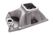 Edelbrock Manifold Big Victor II BBC w/ Edelbrock Profiler or Dart Big Chief Heads Dominator Flange Edelbrock Intake Manifolds