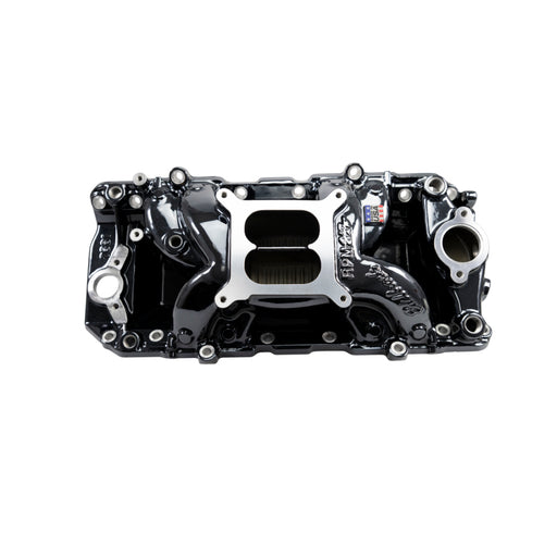 Edelbrock RPM Air-Gap Intake Manifold for Big-Block Chevy Oval Port - Black Plasma Finish Edelbrock Intake Manifolds