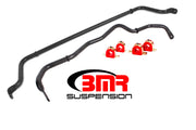 BMR 16-20 6th Gen Camaro Front & Rear Sway Bar Kit w/ Bushings - Black Hammertone BMR Suspension Sway Bars