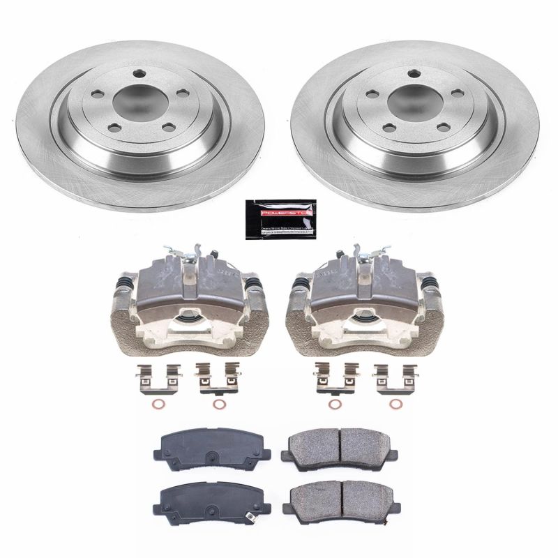 Power Stop 19-15 Ford Mustang Rear Autospecialty Brake Kit w/Calipers PowerStop Brake Kits - OE