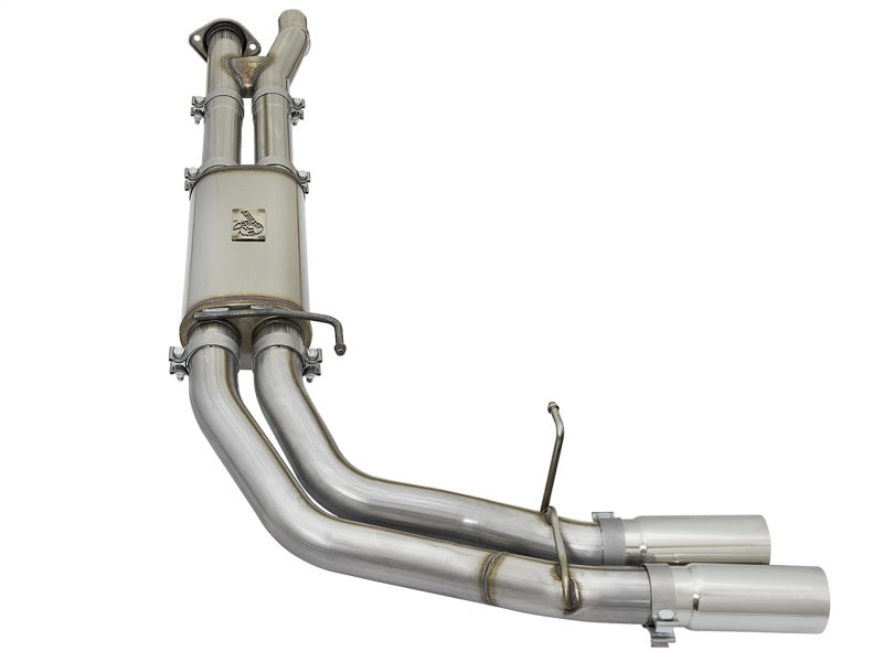 aFe POWER Rebel Series 3in 409 SS Cat Back Exhaust w/ Polished Tips 17 Ford F-150 Raptor V6-3.5L aFe Catback
